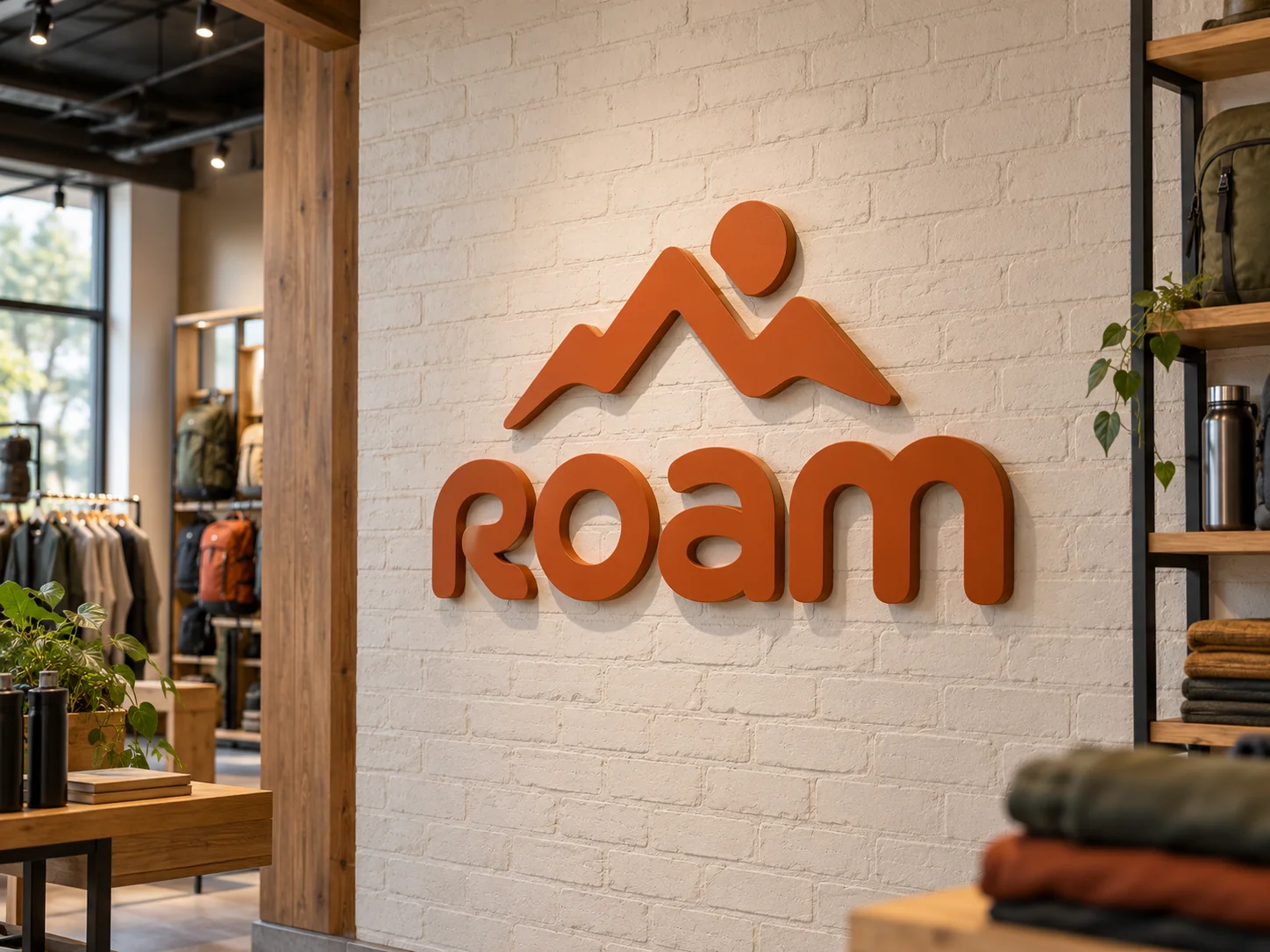 تصور تصميمي لـ لوحة أكريليك غير مضاءة &mdash; ROAM