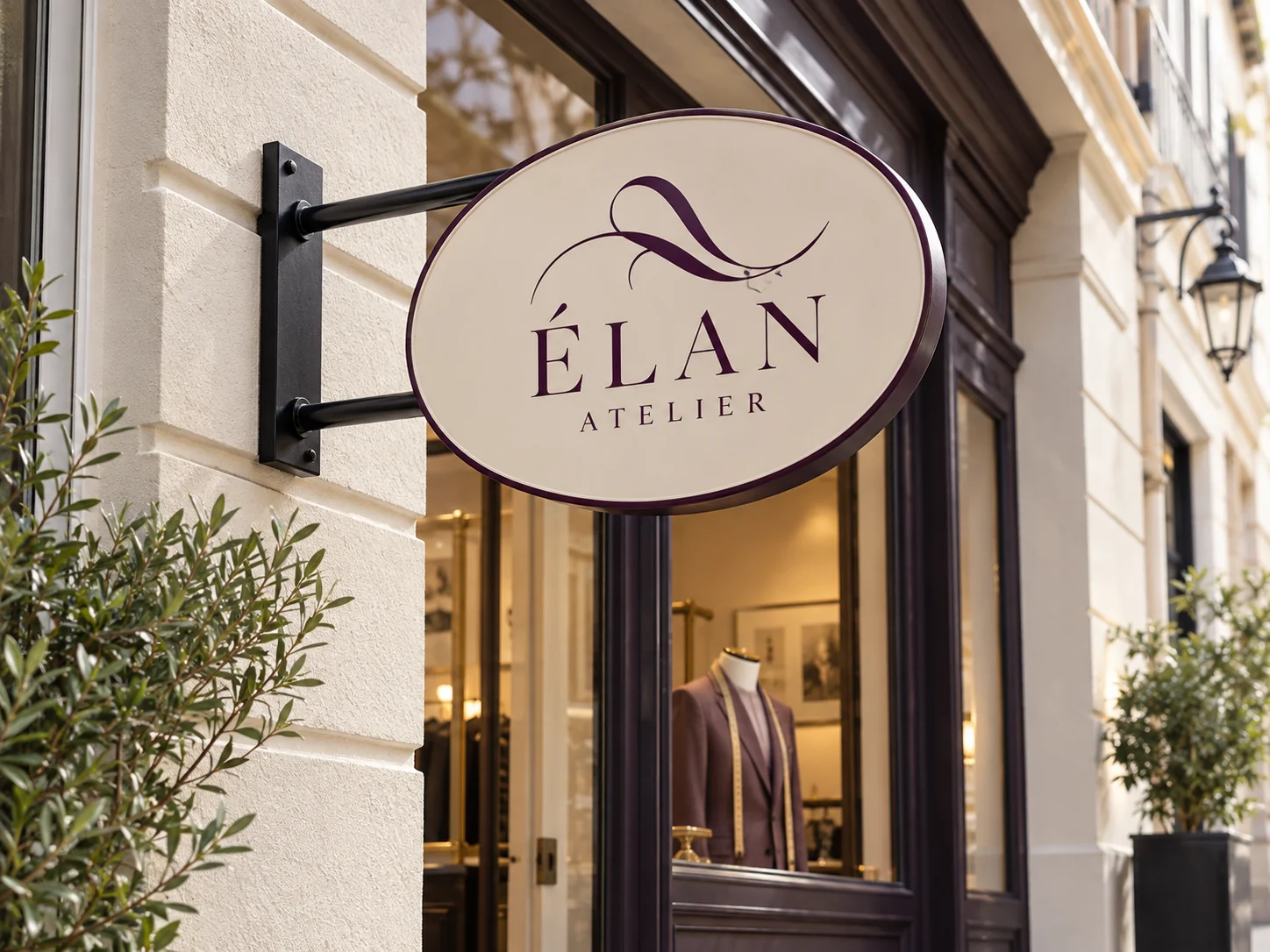 2D Blade Sign — ÉLAN ATELIER