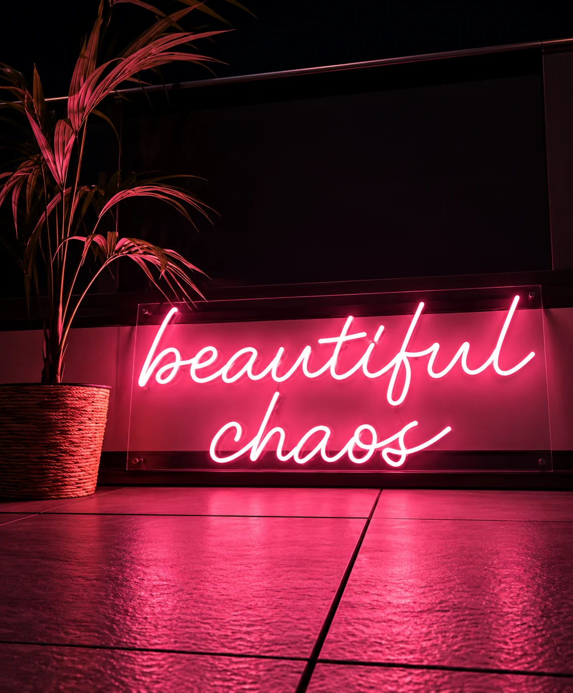 Neon Sign — beautiful chaos